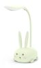 Nyuszis Asztali LED Lámpa-zöld