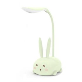 Nyuszis Asztali LED Lámpa-zöld