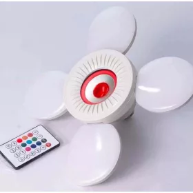 Bluetooth‑os összecsukható LED RGB lámpa-piros