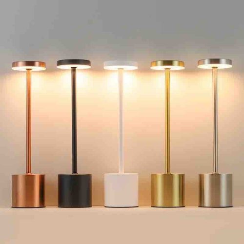 Led asztali lámpa-rose gold