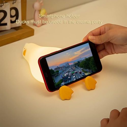 Kacsás szilikon lámpa