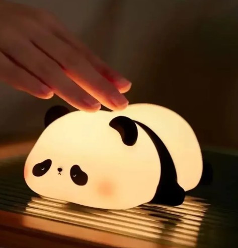 Panda Szilikon Éjszakai Lámpa