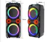 ZQS10218 Hordozható Bluetooth Party Hangszóró – Erőteljes Hangzás és LED Fények