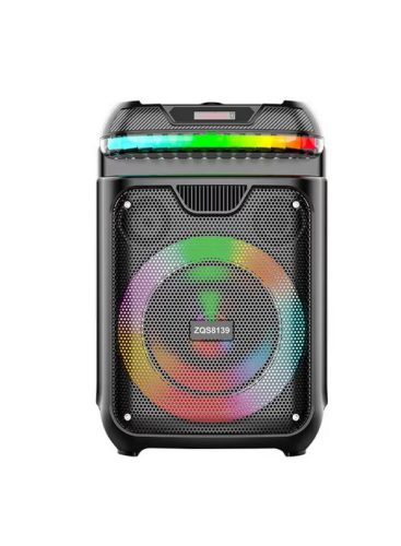  Hordozható Bluetooth Hangszóró – Erőteljes Hangzás és Látványos LED Fények