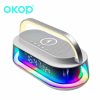OKOP Digitális Ébresztőóra és Bluetooth Hangszóró
