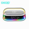 OKOP Digitális Ébresztőóra és Bluetooth Hangszóró