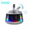 OKOP Digitális Ébresztőóra és Bluetooth Hangszóró