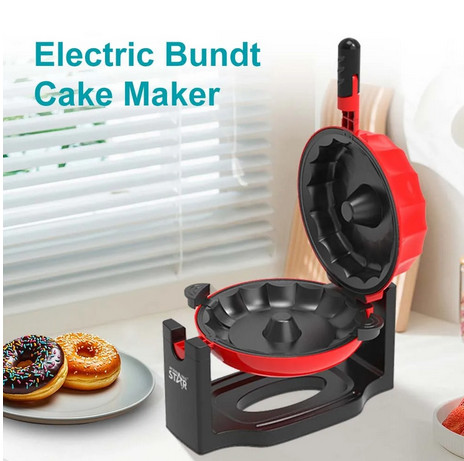 Winning Star Elektromos Tortasütő – 1600W, Forgó Sütőforma
